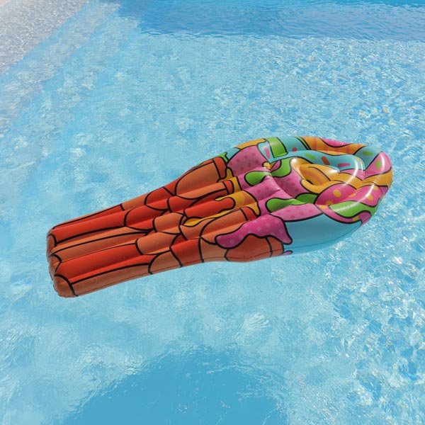 Matelas gonflable pour piscine Pop Art