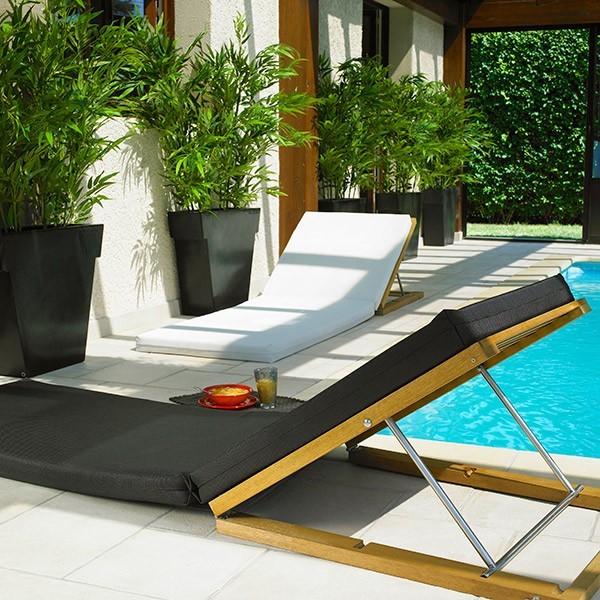 Matelas transat noir Costa