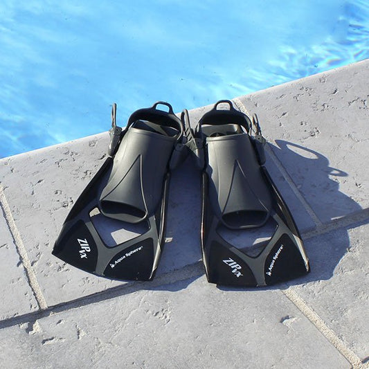 Palmes de natation Gris-Noir