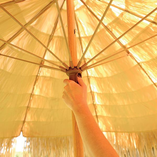 Parasol à franges Bohème