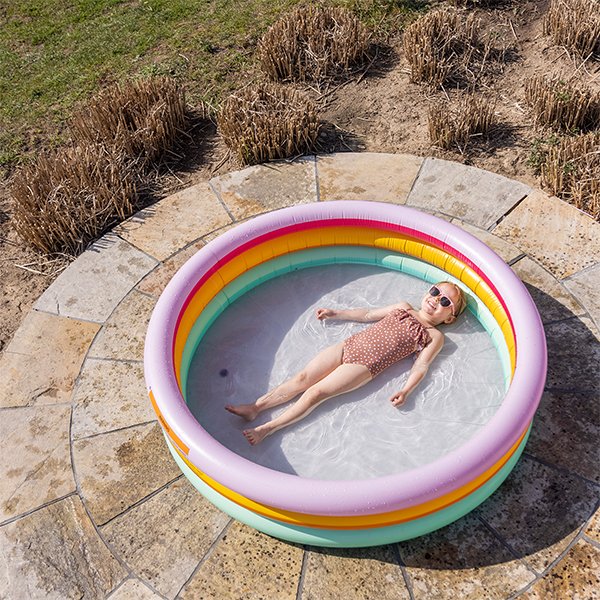 Piscine gonflable Arc en ciel Pool