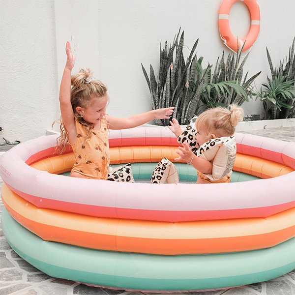 Piscine gonflable Arc en ciel Pool