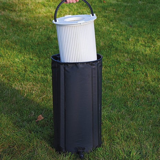 Réservoir de nettoyage filtre piscine JD Filter Clean