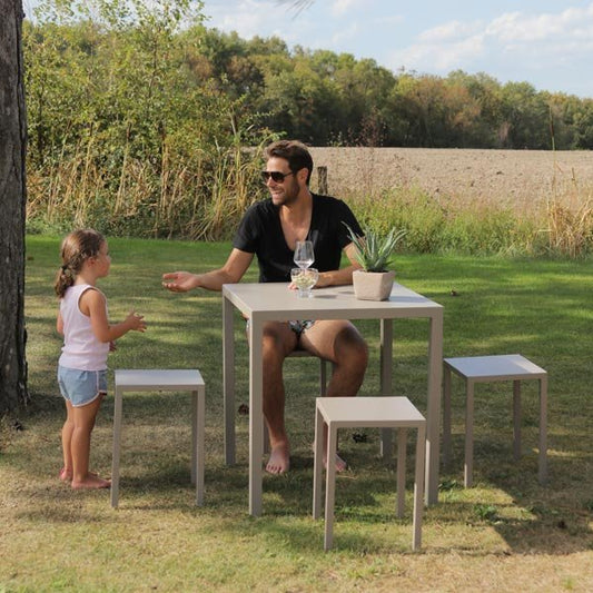 Table de jardin carrée Quadra