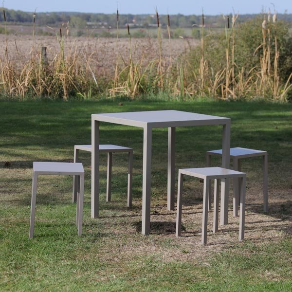 Table de jardin carrée Quadra