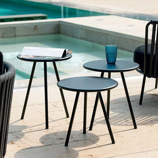 Tables gigognes jardin Triade
