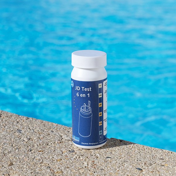 Testeur bandelette piscine JD Test 6 en 1