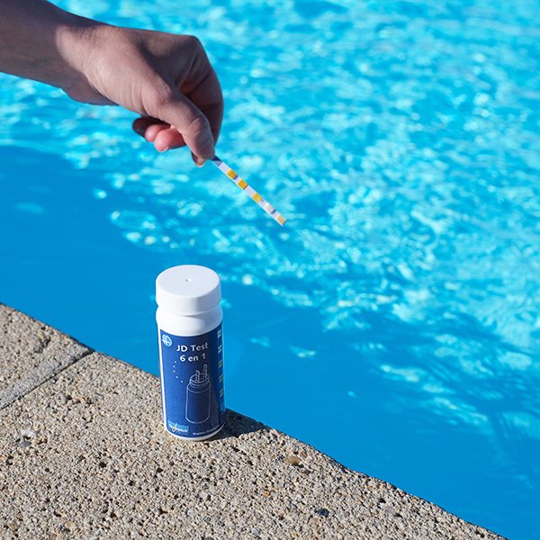 Testeur bandelette piscine JD Test 6 en 1