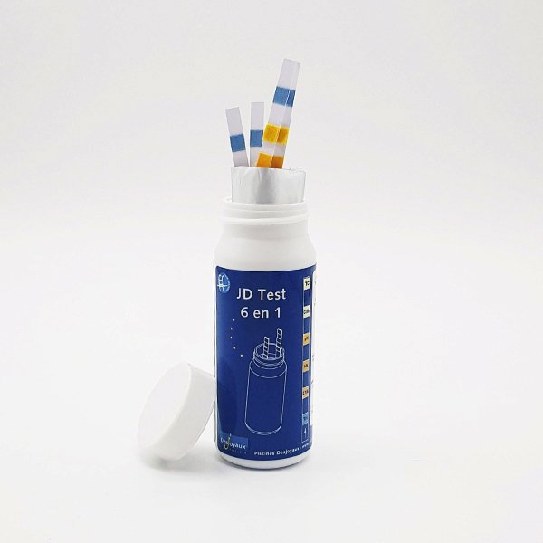 Testeur bandelette piscine JD Test 6 en 1