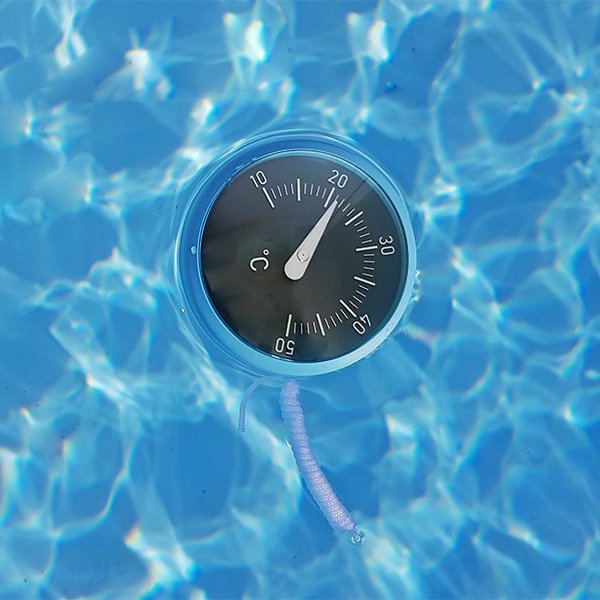 Thermomètre flottant de piscine Celsius