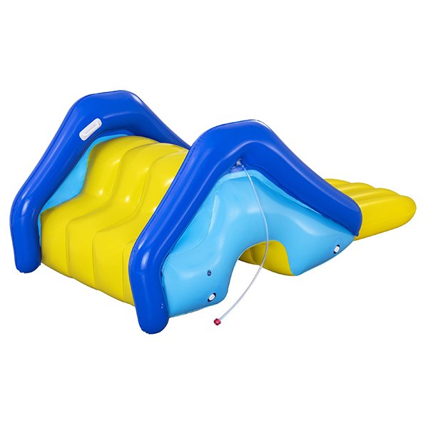 Toboggan géant piscine