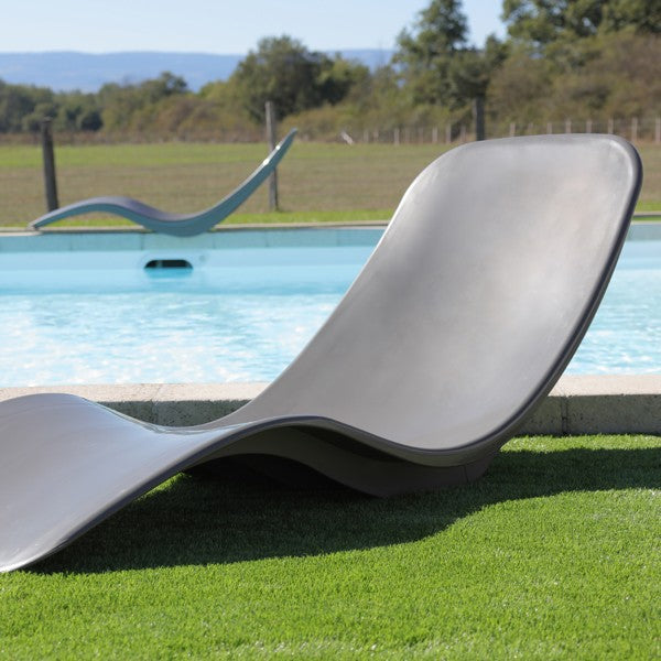 Transat de jardin Aloha anthracite