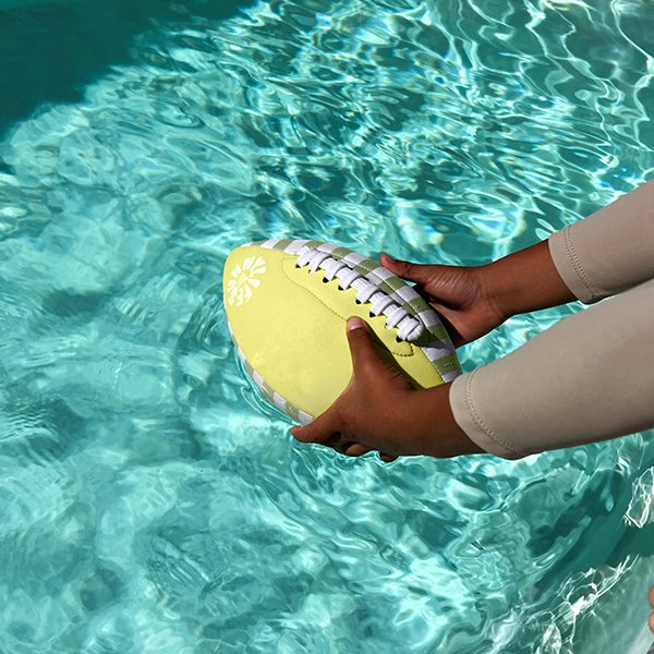 Ballon rugby Citron