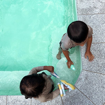 Jeu 6 figurines lestées Pool