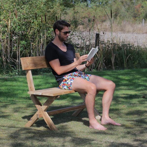 Banc en teck Teak