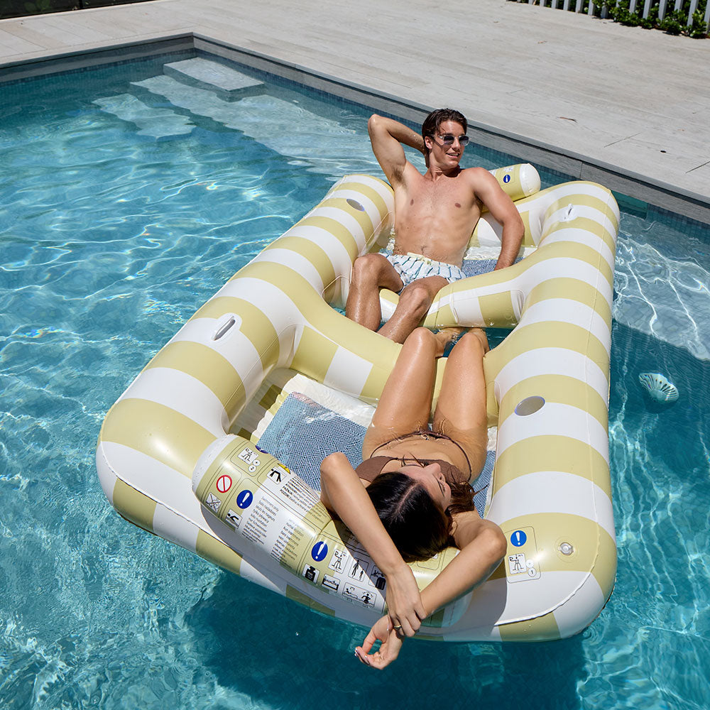 2-seater swimming pool mattress Luxury duo hammock