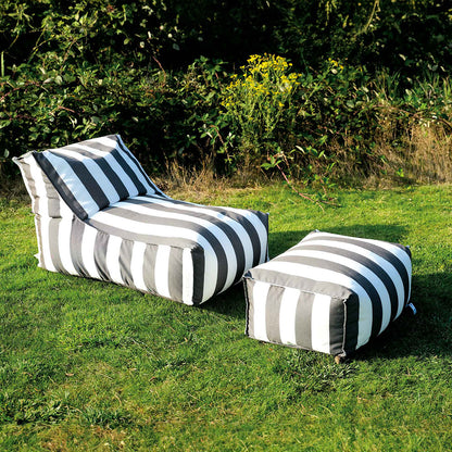 Pouf repose-pied extérieur Hello