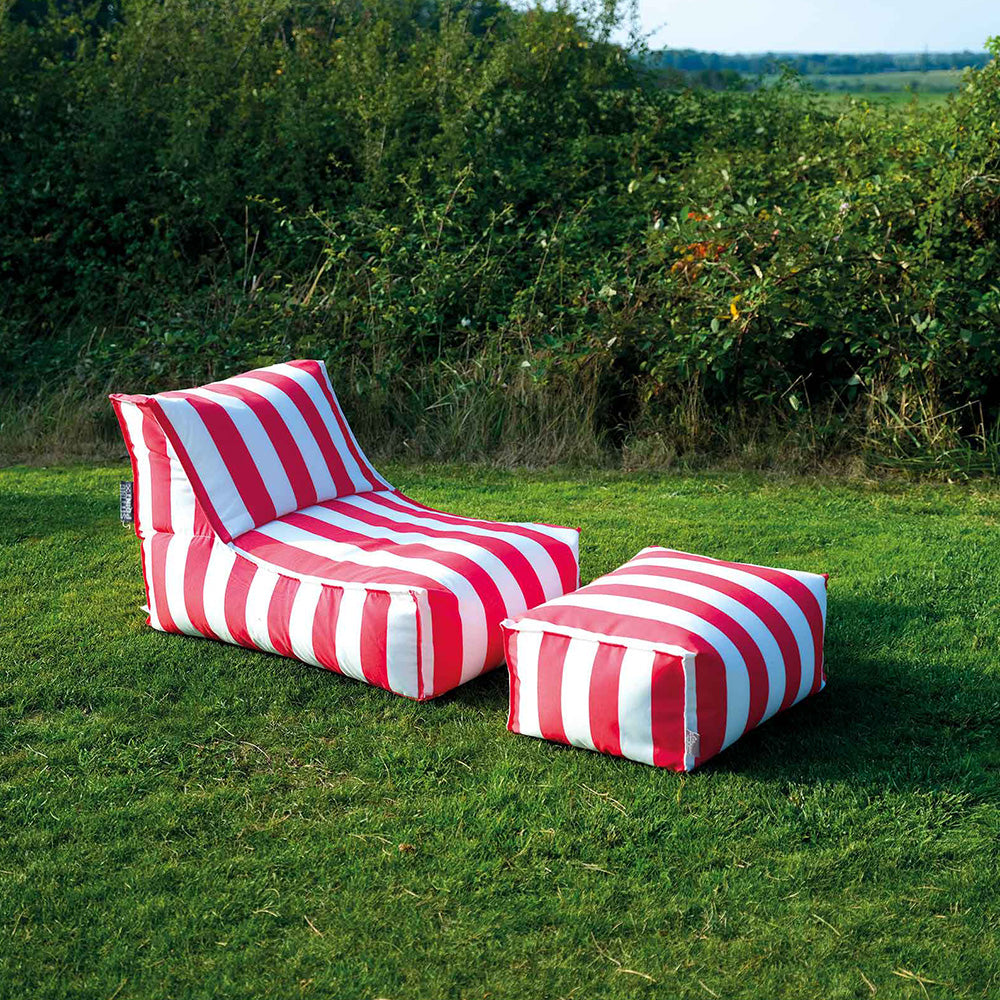 Pouf repose-pied extérieur Hello