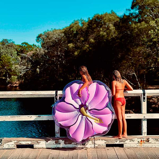 Hibiscus flower mattress