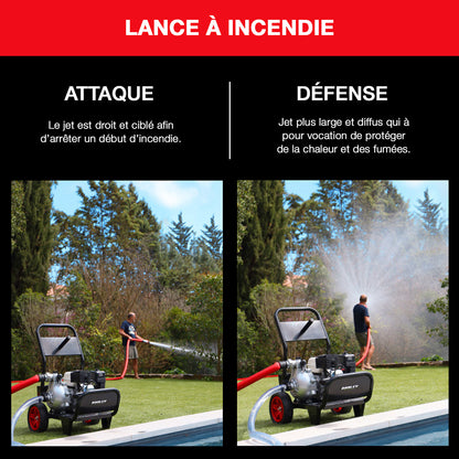 Motopompe de protection incendie pour piscine Pool Sam