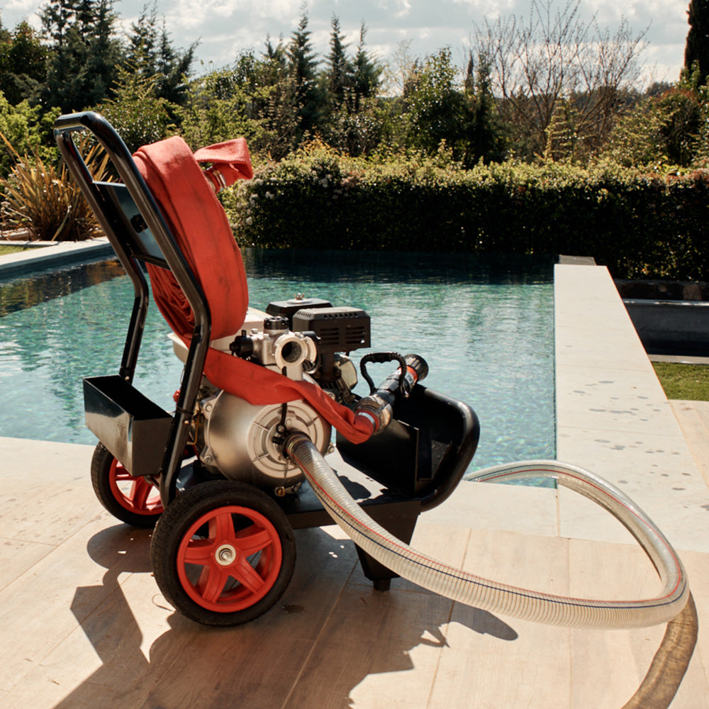 Motopompe de protection incendie pour piscine Pool Sam
