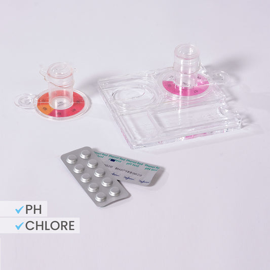 H2O Test pH and Chlorine Tester