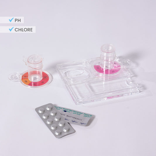 H2O Test pH and Chlorine Tester