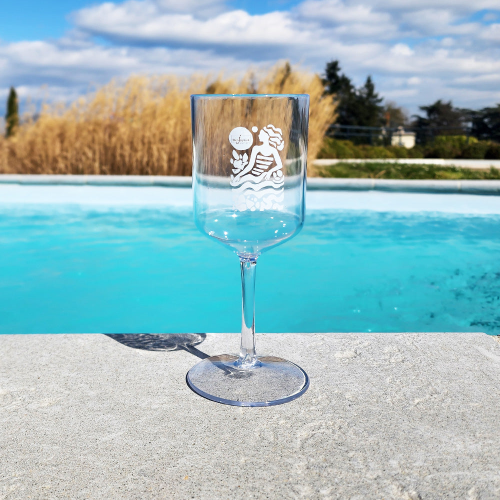 Unbreakable Pool Glass JD Verre - Set of 10