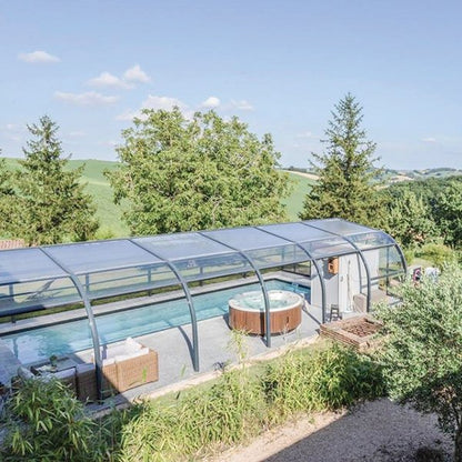 Abri résidentiel piscine