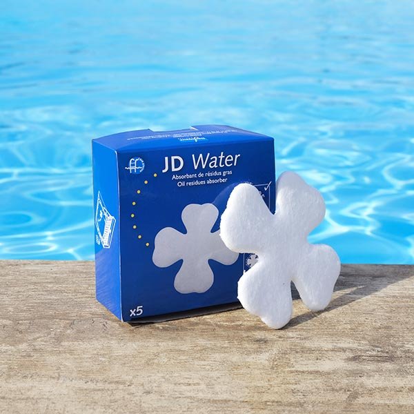 Absorbant de résidus gras piscine JD Water