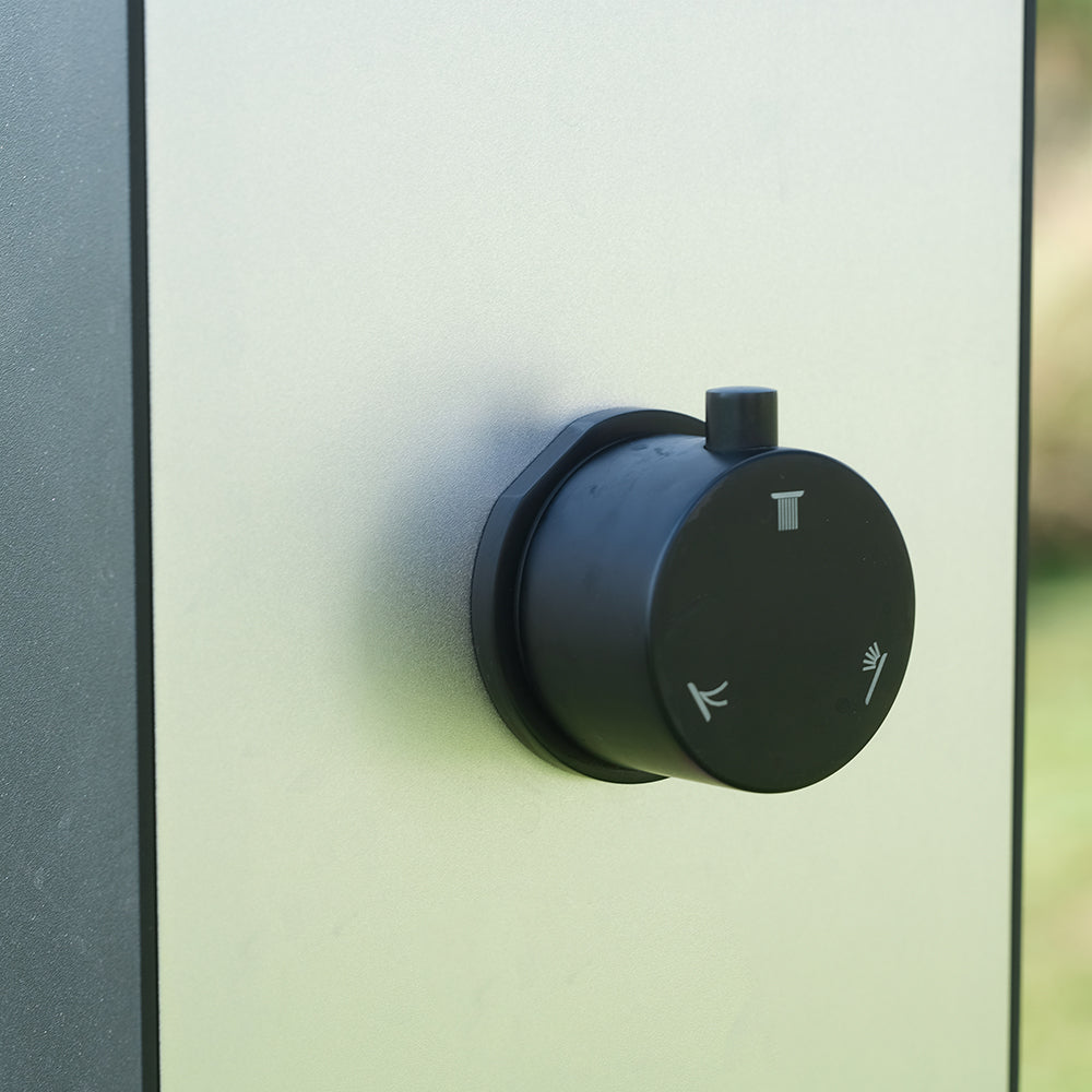 Outdoor shower for Acqua-cascata swimming pool