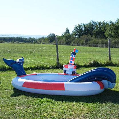 Aire de jeu gonflable aquatique Aventure Marine