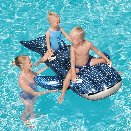 Baleine gonflable piscine
