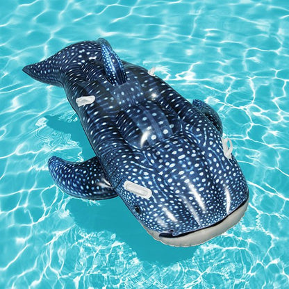 Baleine gonflable piscine