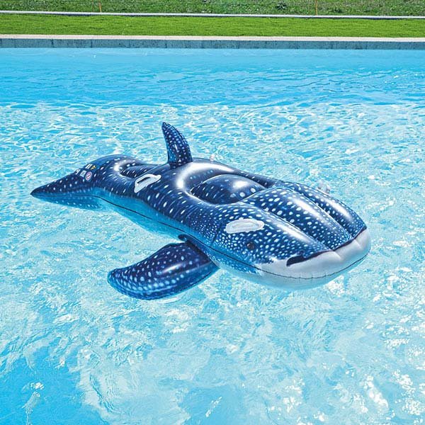 Baleine gonflable piscine