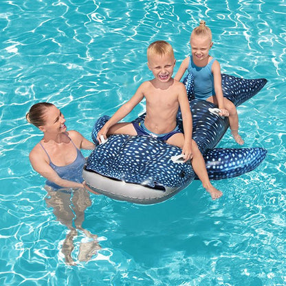 Baleine gonflable piscine