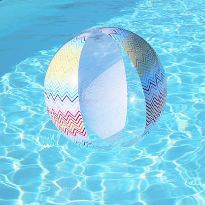 Ballon de plage Zig Zag