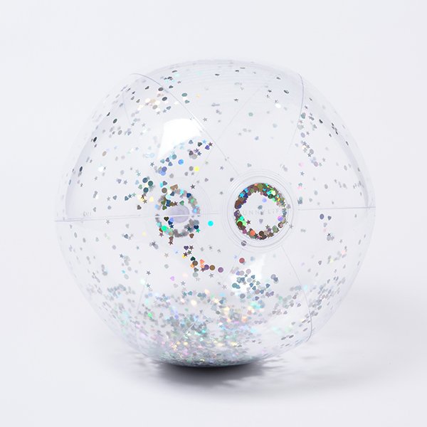 Ballon piscine paillette Star