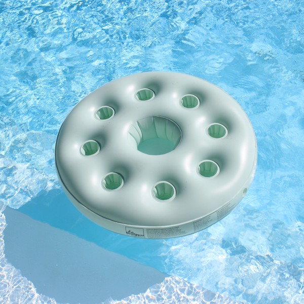 Bar gonflable piscine Pastels