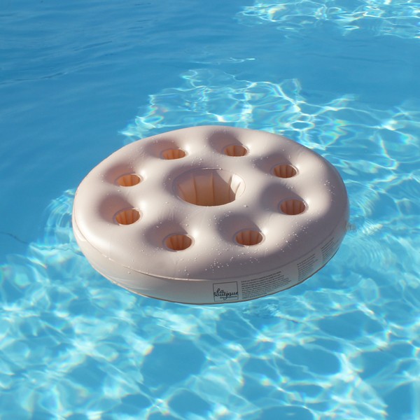 Bar gonflable piscine Pastels