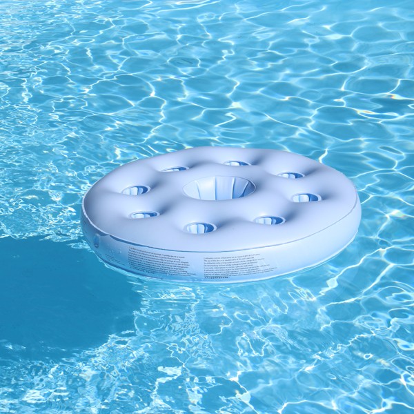 Bar gonflable piscine Pastels
