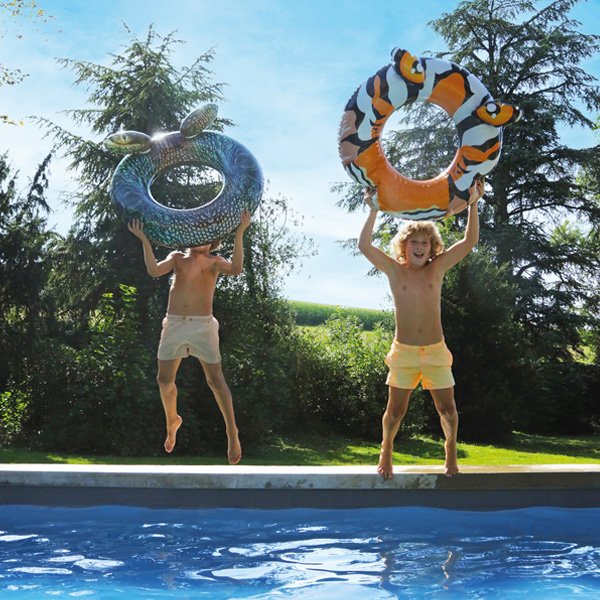Acheter Été enfants sans manches fermeture éclair natation gilets de sauvetage enfants garçons filles réglable gilets de sauvetage dessin animé équilibré flottaison maillot de bain