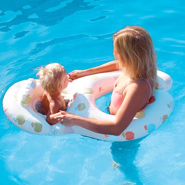 Bouée double parent/enfant Sorbet