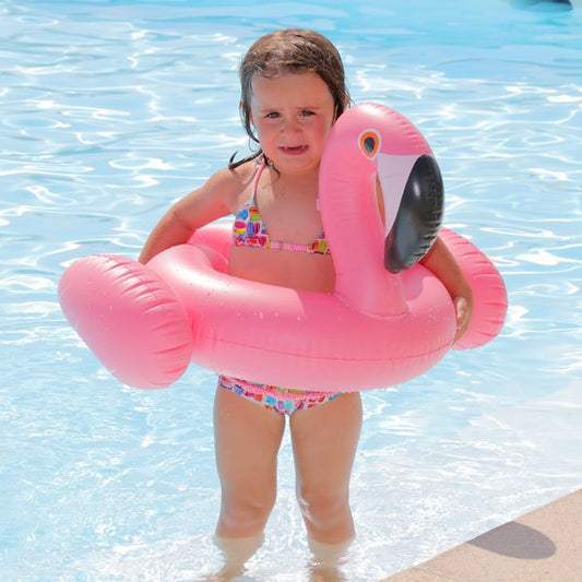 Bouée enfant flamant rose Kiddy Flamingo