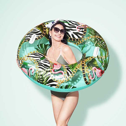 Bouée gonflable pour piscine Safari