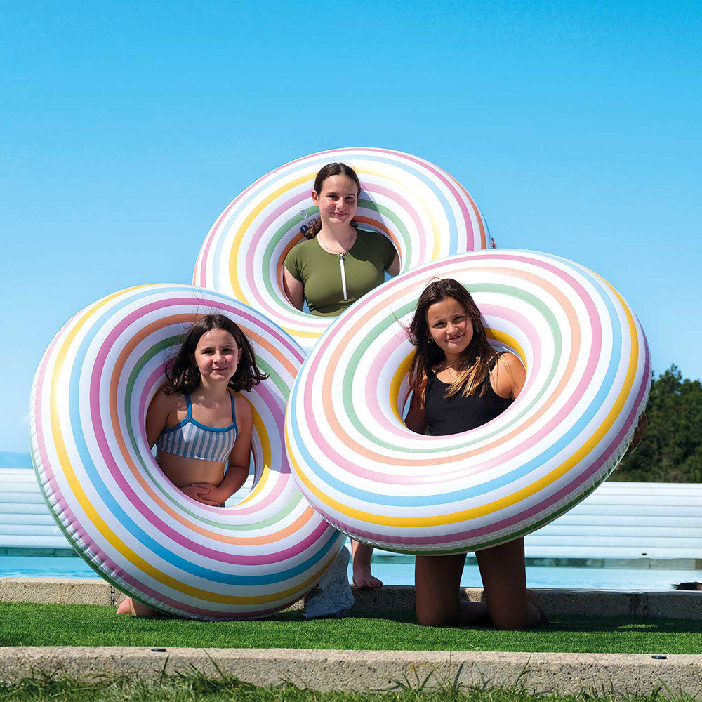 Riviera striped pool float