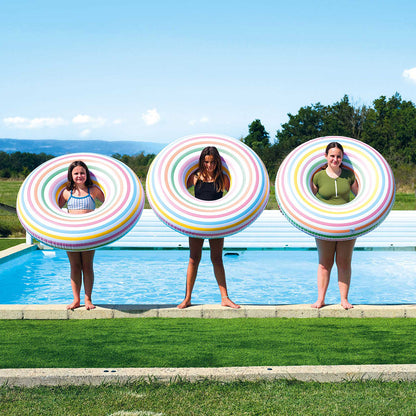 Riviera striped pool float