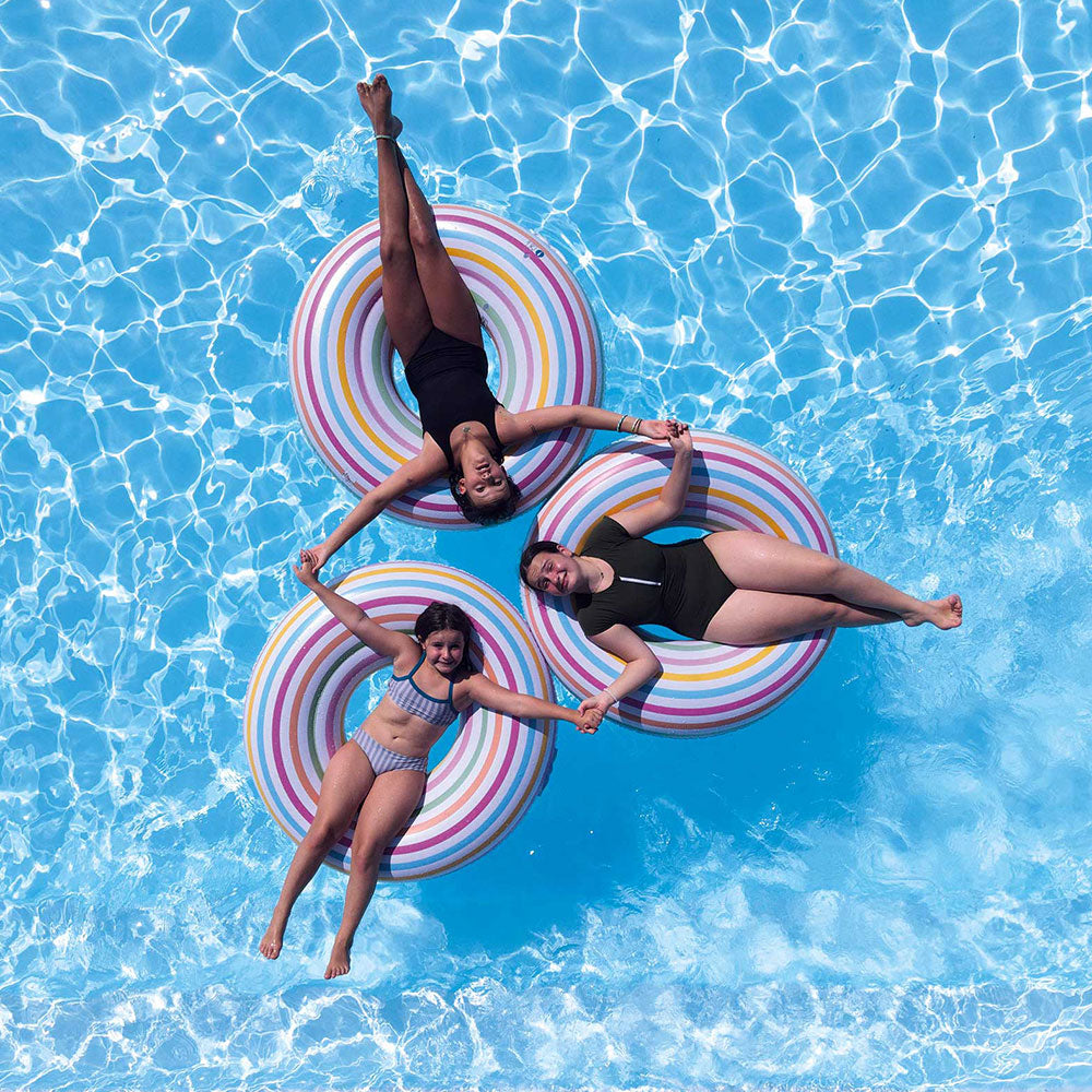 Riviera striped pool float