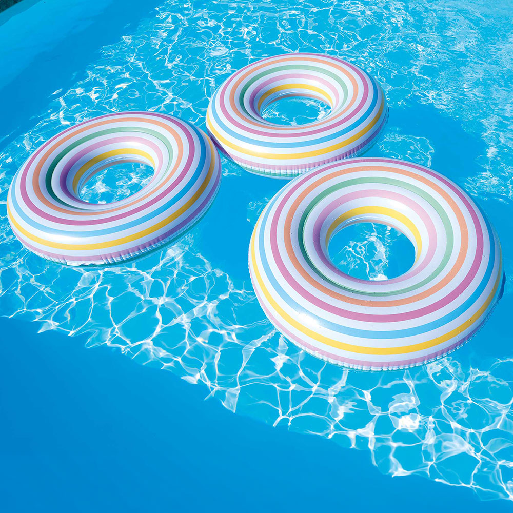Riviera striped pool float