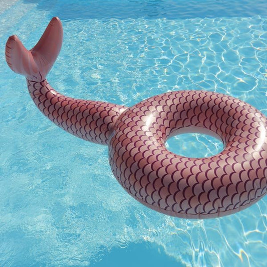 Bouée sirène Poisson-Rose